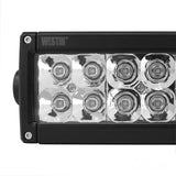 Westin Performance2X LED Light Bar Low Profile Double Row 10 inch Flex w/3W Osram - Black - 09-12230-20S