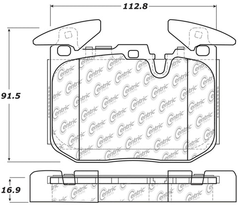 StopTech Performance Brake Pads - 309.16090