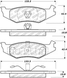 StopTech Street Touring Brake Pads - 308.05120