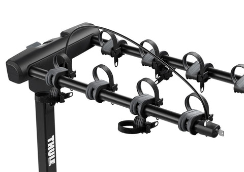 Thule Range - Hanging Hitch Bike Rack for RV/Travel Trailer (Up to 4 Bikes) - Black - 9057