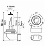 Hella Bulb H10/9145 12V 45W Py20D T4 Sb - H10SB