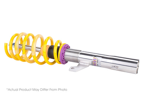 KW Coilover Kit V1 Audi A4 (8D/B5) Sedan + Avant; FWD; all enginesVIN# from 8D*X200000 and up - 10210038