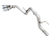 AWE 0FG 21+ Ford F150 Dual Side Exit Cat-Back Exhaust- 4.5in Chrome Silver Tips - 3015-22067