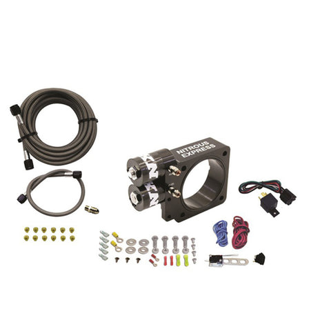 Nitrous Express 86-93 Ford Mustang GT 5.0L (Pushrod) Nitrous Plate Kit w/o Bottle - 20955-00