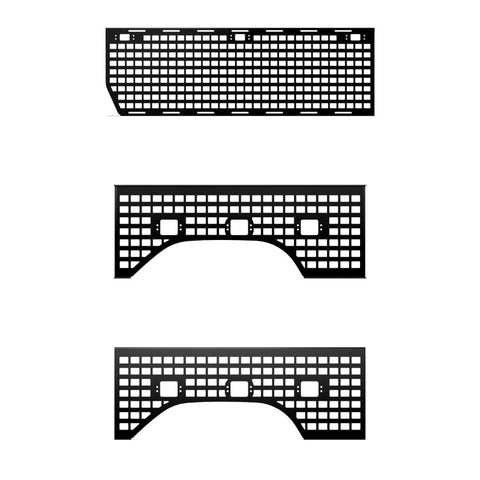 Putco 20-21 Chevy Silverado HD/Sierra HD - 6.8ft (Standard Box) Molle Driver Side Panel - 195021