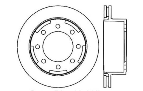 StopTech Drilled Sport Brake Rotor - 128.66044R