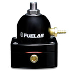 Fuelab 525 EFI Adjustable FPR In-Line 25-90 PSI (1) -6AN In (1) -6AN Return - Black - 52501-1