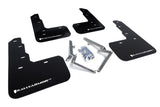 Rally Armor 17-21 Honda Civic Type R Black UR Mud Flap w/ White Logo - MF47-UR-BLK/WH