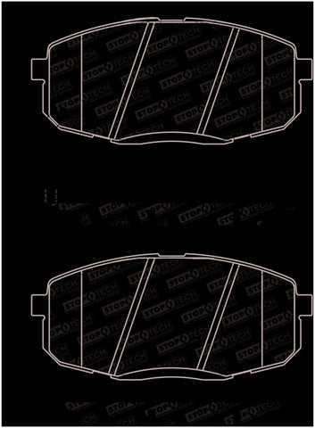 StopTech Street Brake Pads - Front - 308.13971