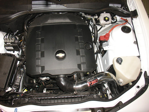 Injen 12-14 Chev Camaro SRI 3.6L V6 Wrinkle Black Short Ram Pwr-Flow Intake Sys w/MR Tech&Air Fusion - PF7013WB