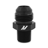 Mishimoto Aluminum -8AN to 3/8 NPT Fitting - Black - MMFT-ADA-0838