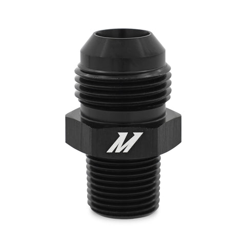 Mishimoto Aluminum -6AN to 1/2 NPT Fitting - Black - MMFT-ADA-0612