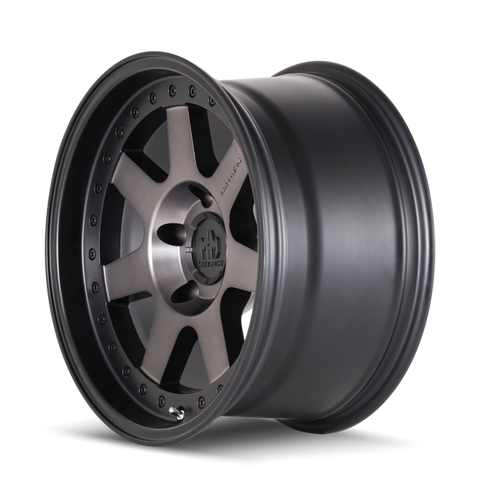 Mayhem 8300 Prodigy 18x9 / 6x120 BP / 0mm Offset / 66.9mm Hub Matte Black w/ Dark Tint Wheel - 8300-8932TM