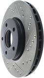 StopTech Slotted & Drilled Sport Brake Rotor - 127.61100L