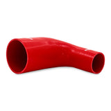 Mishimoto Silicone Reducer Coupler 90 Degree 2.5in to 4in - Red - MMCP-R90-2540RD