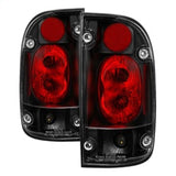 Spyder Toyota Tacoma 95-00 Euro Style Tail Lights Black ALT-YD-TT95-BK - 5007988