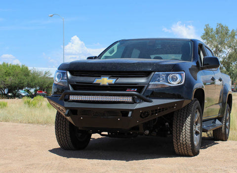 Addictive Desert Designs 15-18 Chevy Colorado HoneyBadger Front Bumper - F357412720103