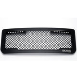 Putco 15-19 GMC Sierra HD Lighted Boss Grille (Qty 2 - 10in Luminix Light Bars) - 270535BL