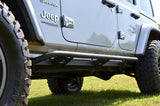 N-Fab Trail Slider Steps 18-20 Jeep Wrangler JL 4 Door SUV - SRW - Textured Black - TSJ184-TX