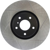 StopTech Power Slot 07-08 Infiniti G35 2WD / 08 G37 Coupe SportStop Slotted Front Left Rotor - 126.42095SL