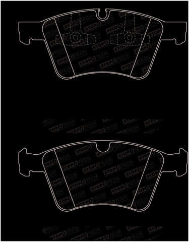 StopTech Street Brake Pads - 308.12720