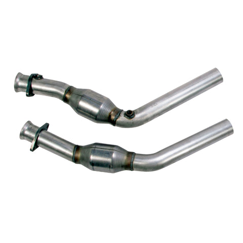 BBK 11-14 Mustang 3.7 V6 High Flow X Pipe With Catalytic Converters - 2-1/2 - 1814