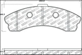 StopTech Performance 06-09 Chevrolet Corvette Z06 Front Brake Pads - 309.11850