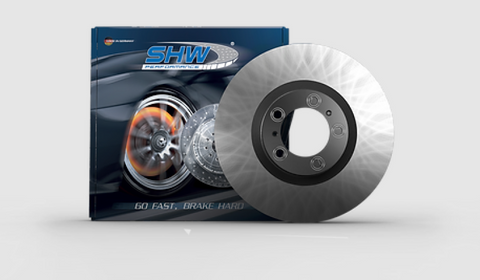 SHW 00-09 Bentley Arnage 6.8L Front Smooth Monobloc Brake Rotor (PC115013PB) - VFX32001