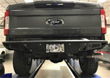 N-Fab RBS-H Rear Bumper 2017 Ford F250/F350 Super Duty - Tex. Black - F17RBS-H-TX