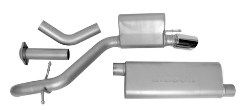 Gibson 05-10 Jeep Grand Cherokee Limited 5.7L 3in Cat-Back Single Exhaust - Aluminized - 17403