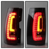 Spyder Chevy Suburban/Tahoe 07-14 V2 - Light Bar LED Tail Lights - Black ALT-YD-CSUB07V2-LED-BK - 5083418