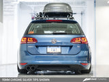 AWE Tuning VW MK7 Golf SportWagen Touring Edition Exhaust w/Diamond Black Tips (90mm) - 3015-23040