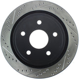 StopTech Slotted & Drilled Sport Brake Rotor - 127.67054R