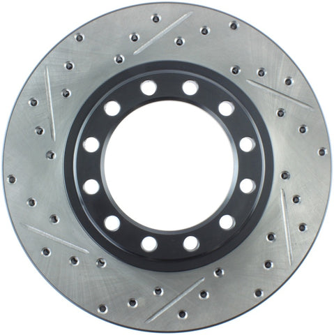 StopTech Slotted & Drilled Sport Brake Rotor - 127.43016R