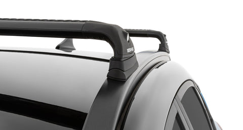 Rhino-Rack 18-22 Hyundai Kona 1st Gen 5 Door SUV w/Flush Rails Vortex RVP 2 Bar Roof Rack - Black - RVP69