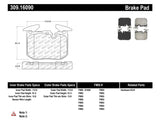 StopTech Performance Brake Pads - 309.16090