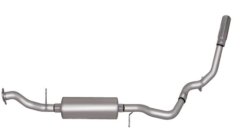Gibson 02-06 Chevrolet Silverado 1500 LS 4.3L 3in Cat-Back Single Exhaust - Stainless - 615526