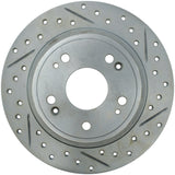 StopTech Select Sport Drilled & Slotted Rotor - Rear Left - 227.40068L