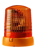 Hella KL 7000 Series 24V Amber Fixed Rotating Beacon - 008061111