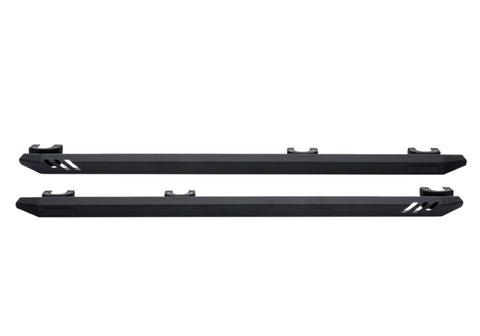 Rampage 2020+ Jeep Gladiator (JT) Rock Rail Nerf Bar - Black - 26410035