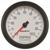 Autometer Pro-Cycle Gauge Tachometer 3 3/8in 10K Rpm White - 19598