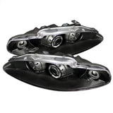 Spyder Mitsubishi Eclipse 95-96 Projector Headlights LED Halo Black High H1 Low H1 PRO-YD-ME95-HL-BK - 5011428