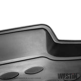 Westin 16-19 Nissan Titan XD Profile Floor Liners Front and 2nd Row - Black - 74-30-51026