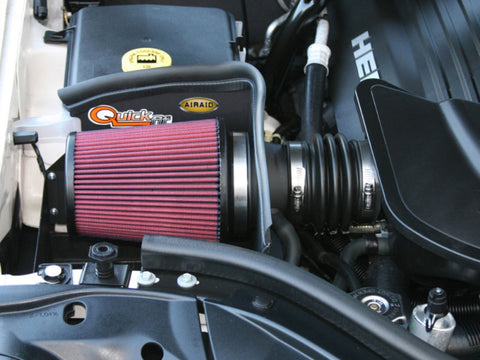 Airaid 05-10 Jeep Grand Cherokee 5.7L / 06-10 SRT8 CAD Intake System w/o Tube (Dry / Red Media) - 311-170