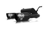 Gibson 18-22 Jeep Wrangler Sport 3.6L 2.5in Patriot Skull Series Cat-Back Dual Exhaust - Blk Ceramic - 76-0038