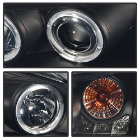 Spyder Pontiac G6 2/4DR 05-08 Projector Headlights LED Halo LED Blk Smke PRO-YD-PG605-HL-BSM - 5078612