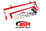 BMR 05-14 S197 Mustang Rear Bolt-On Hollow 35mm Xtreme Anti-Roll Bar Kit (Delrin) - Red - XSB011R