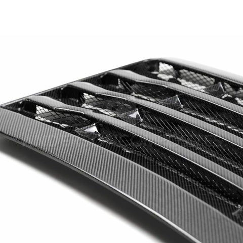 Anderson Composites 17-18 Ford Raptor Type-OE Carbon Fiber Hood Vent - AC-HDS17FDRA-OE