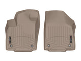 WeatherTech 2009 Hyundai Santa Fe w/ Driver Side Dual Floor Posts Front FloorLiner - Tan - 4510761