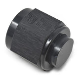 Russell Performance -4 AN Flare Cap (Black) - 661953